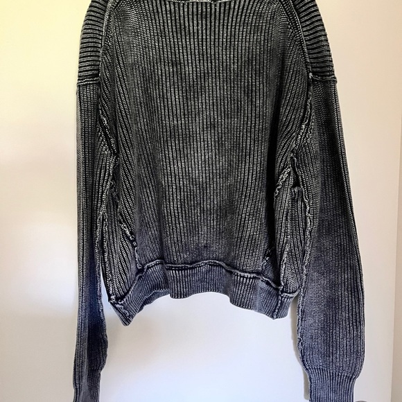 Lennox Cardi- Acid Wash Cardigan - Picture 8 of 13